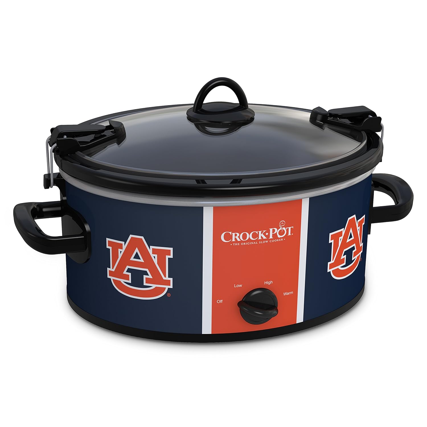 Crock-Pot Auburn Tigers Collegiate 6-Quart Cook & Carry Slow Cooker