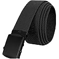 Military Belt Canvas Belt Web Belt Non Leather Belt One Size fits all, 1-1/2"(38mm) Wide