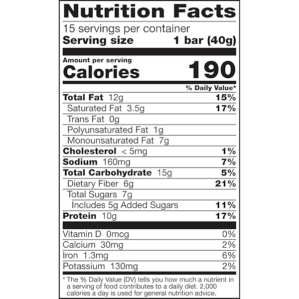 NATURE VALLEY BREAKFAST BARS, PROTEIN GRANOLA BARS, PEANUT BUTTER DARK CHOCOLATE, CHEWY, GLUTEN-FREE, INDIVIDUALLY WRAPPED, ON-THE-GO, NO ARTIFICIAL FLAVORS OR HIGH FRUCTOSE CORN SYRUP, 15-COUNT BOX