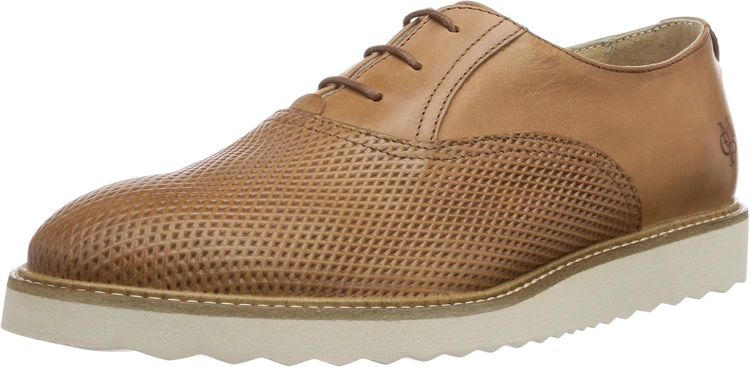 Marc O'Polo Women's LACE UP Shoe Derbys, Brown (705 Camel), 11 UK