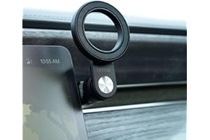 EveryAmp Phone Mount Dash Anchor (Version 2) with 17mm Magnet Mount fits Rivian R1T & R1S 2022-2025 - Mount Cell Phones, Tablets, Microphones, Radar Detectors and More with No Screws or Adhesives