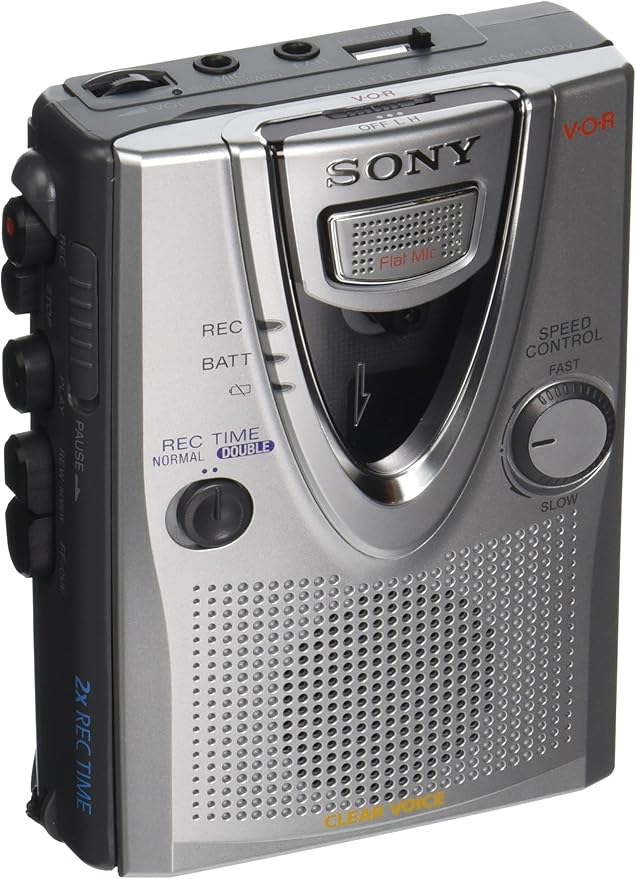 Sony TCM400DV Pressman Standard Cassette Recorder Amazon.ca Electronics