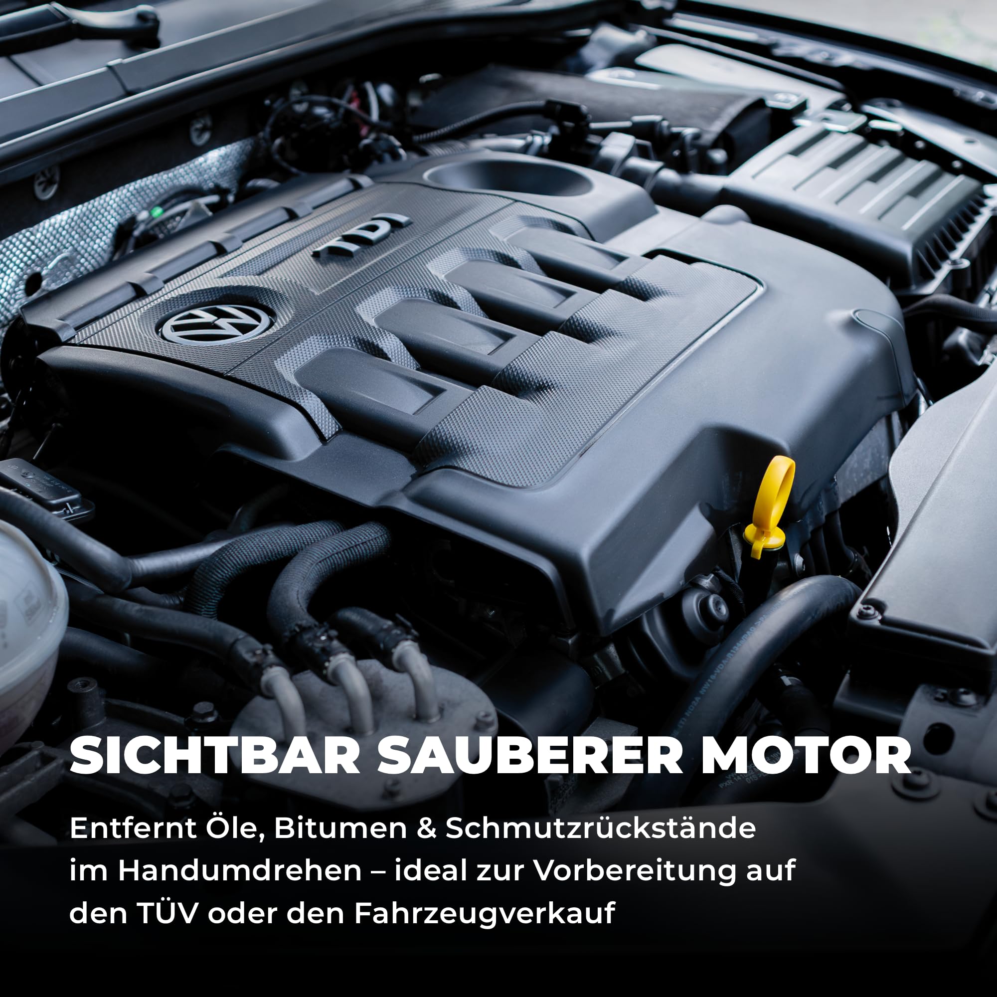 Exklusiv Chemie® Motorreiniger | Kaltreiniger | Motorraum Reiniger | Teerentferner | Engine Cleaner | Teilereiniger | Entfetter | 500 ml 5