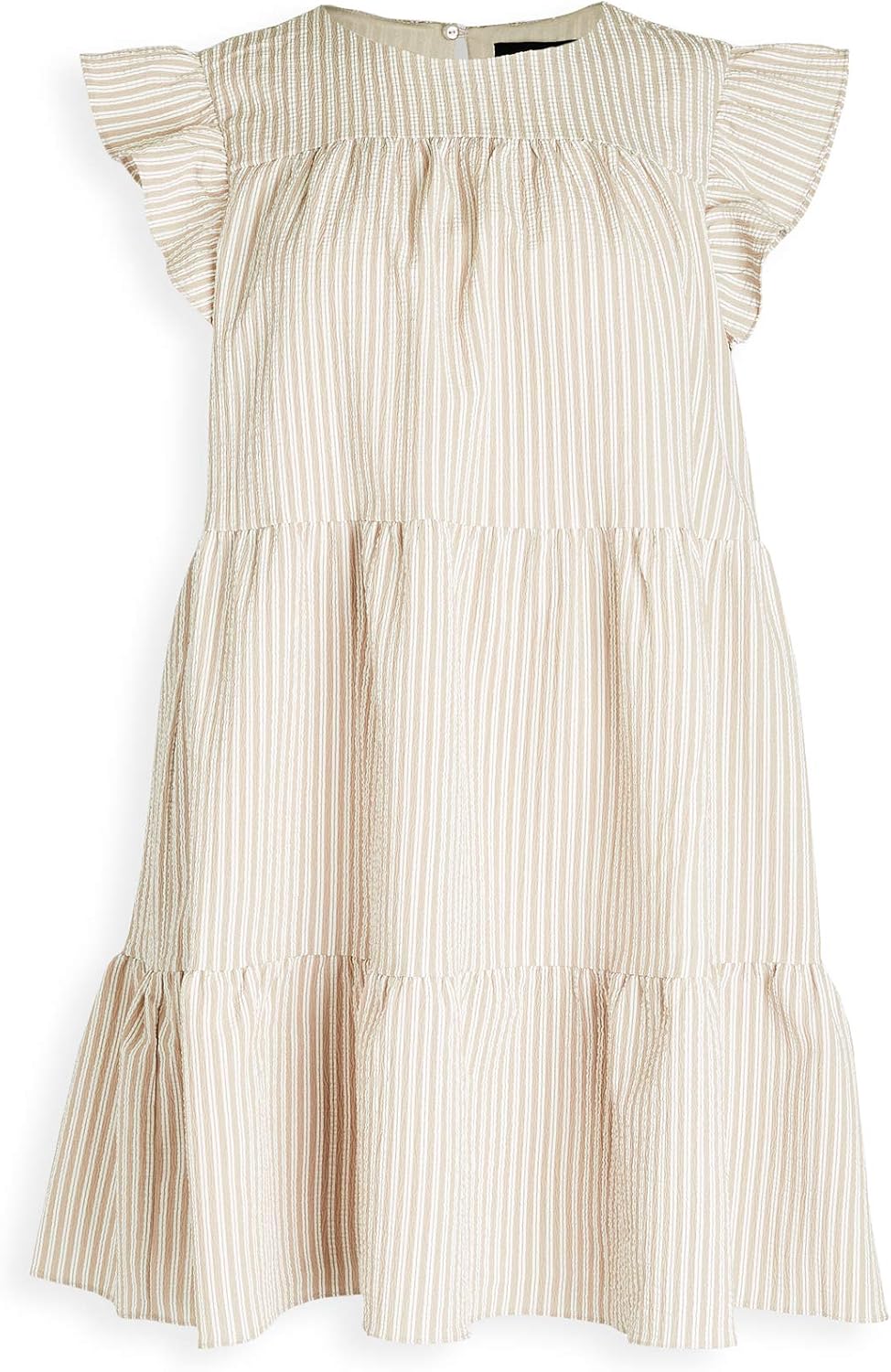 striped babydoll dress