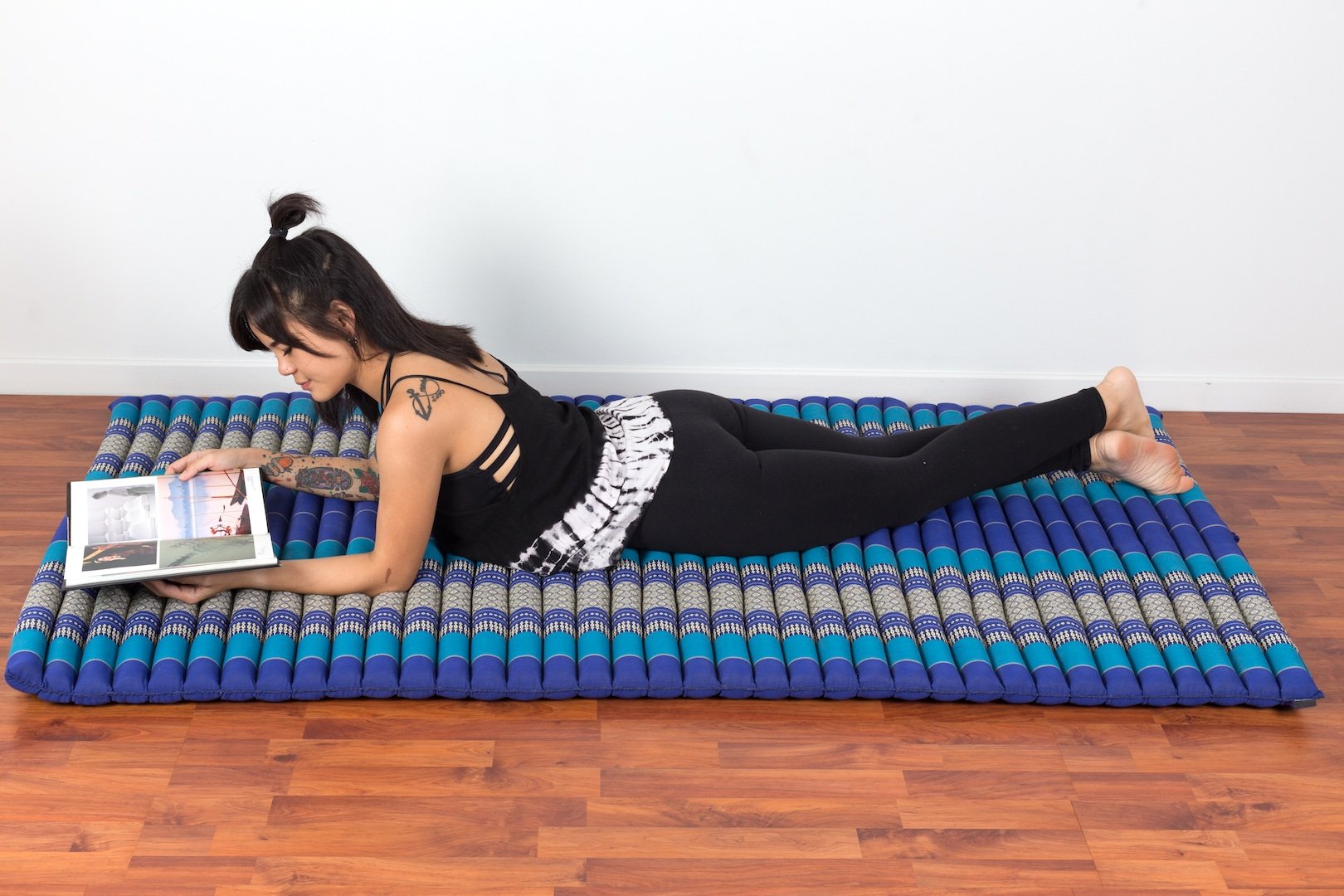 Leewadee RollUp Thai Mattress Guest Bed Yoga Floor Mat Thai Massage