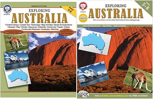 Download Exploring Australia, Grades 5-8 PDF