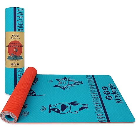 Kindergie - Alfombrilla de Yoga para niños con diseño de ...