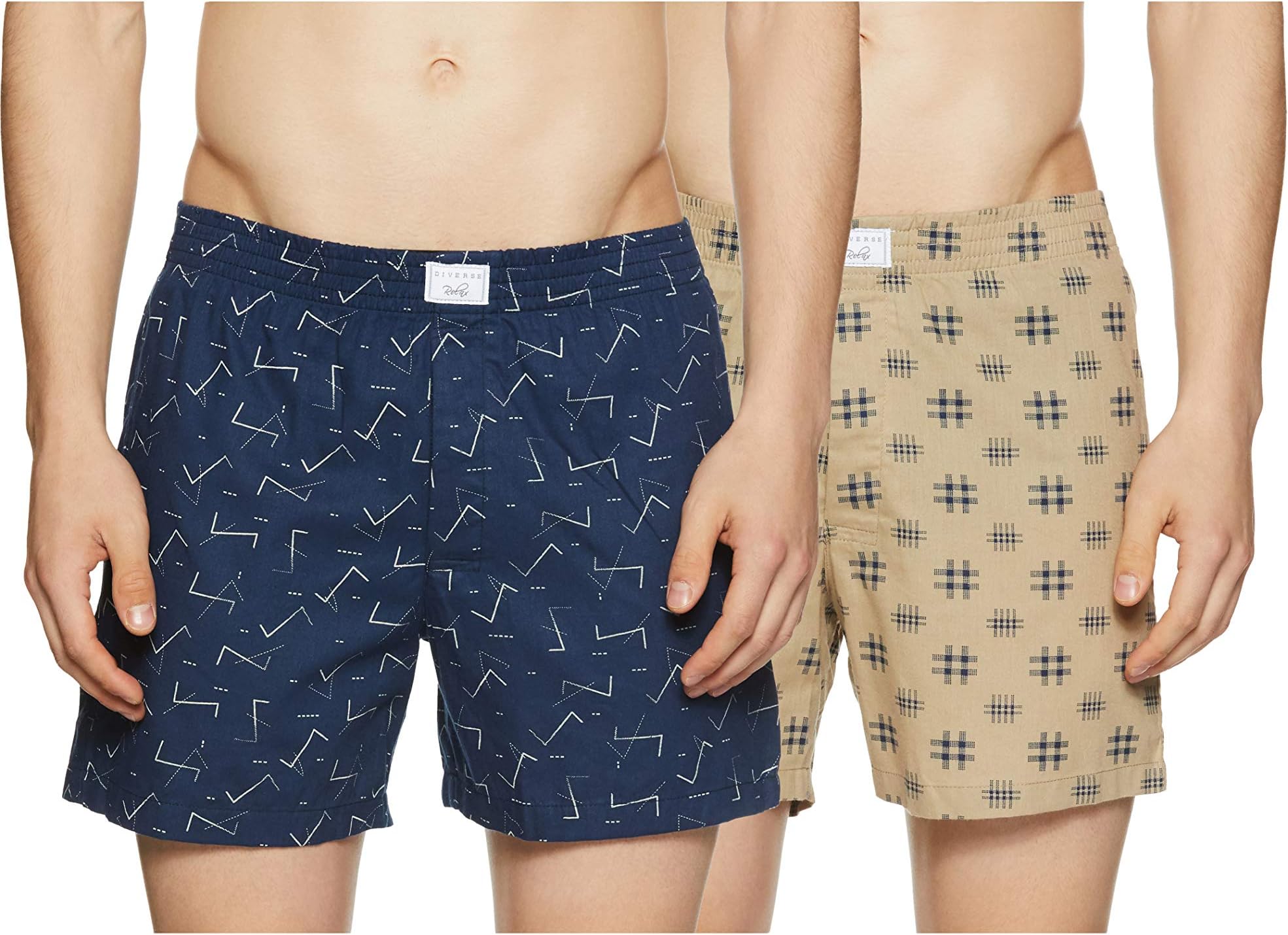 Men's Printed Boxers Pack of 2