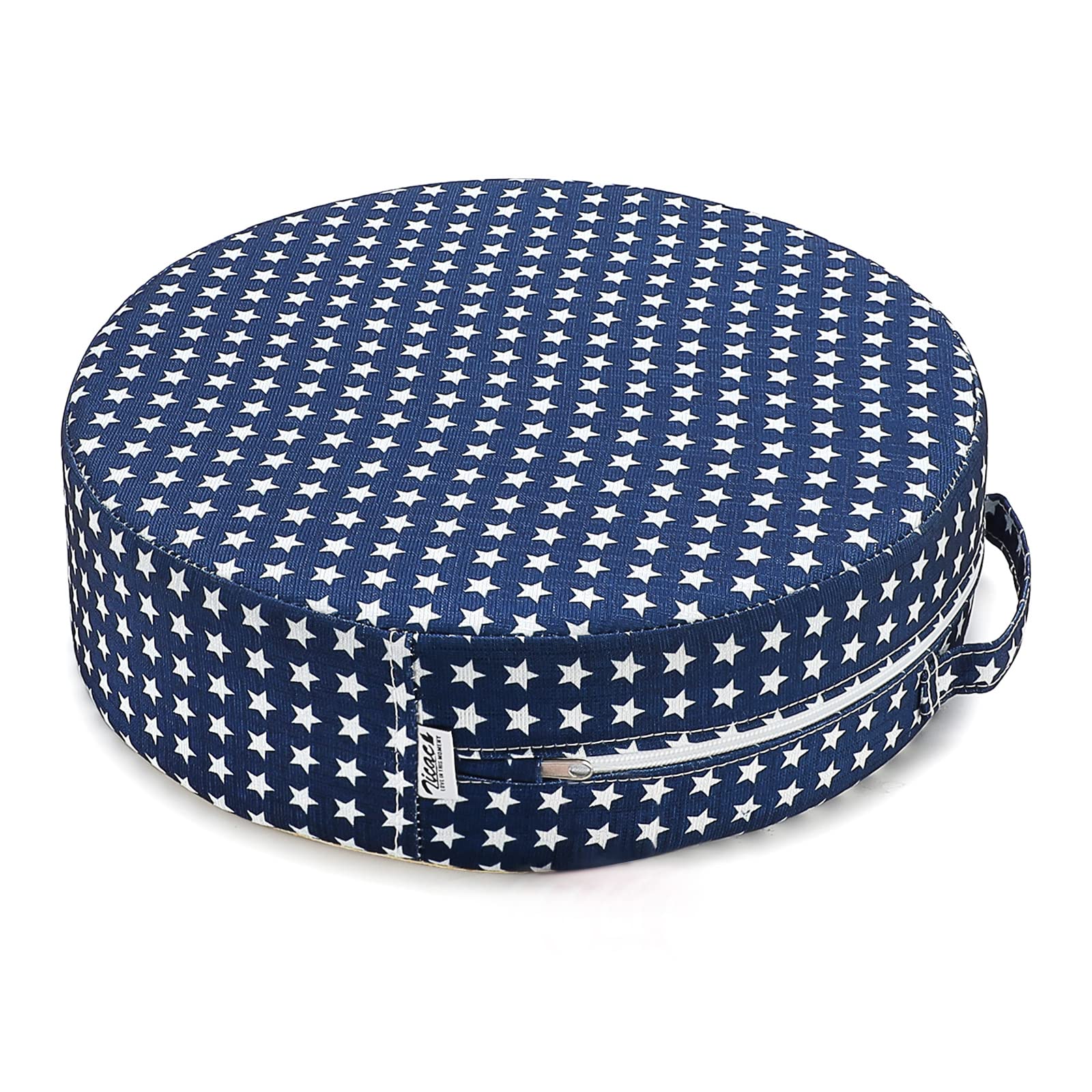 Photo 1 of Zicac Kids' Anti-Slip Chair Seat Cushion- Dining Seat Pad Dismountable Round Seat Cushion (Blue Star)