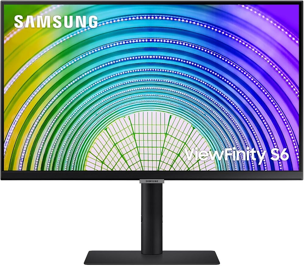 Samsung LS24A600UUUXXU 24" QHD 1440p 75Hz Monitor USB-C HDMI DP