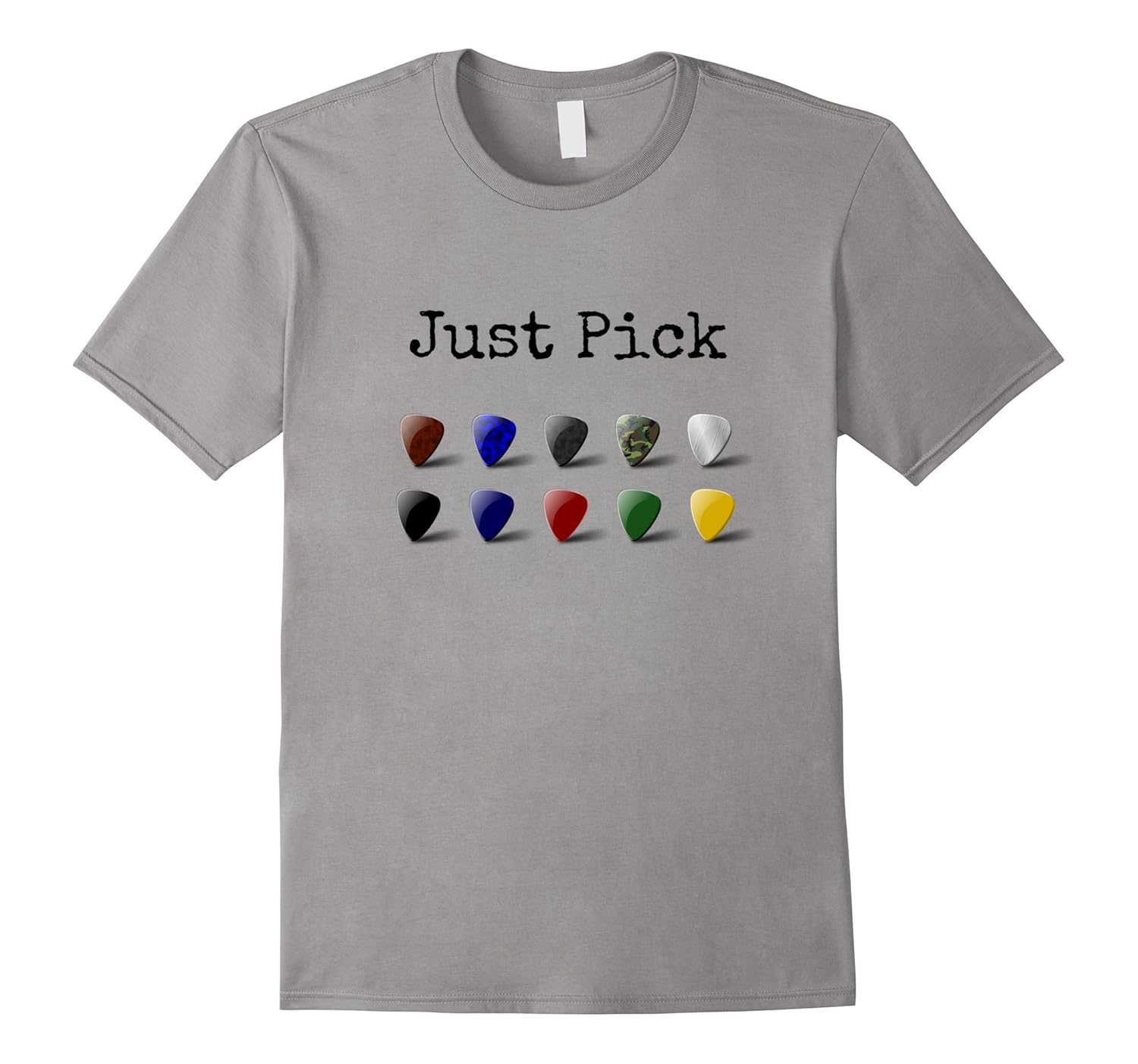 Just Pick Cool Guitar T Shirt-ANZ