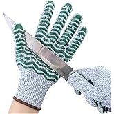 HandLove Cut Resistant Gloves, 100% Food Contact Safe, CE Level 5 Premium Protective Cutting Gloves