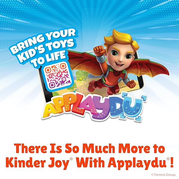 KINDER JOY EGGS, TREAT PLUS TOY, CHOCOLATEY WAFER BITES, INDIVIDUALLY WRAPPED, 6 COUNT, 4.2 OZ