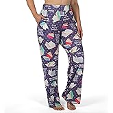 Collections Etc Comfy Coffee Before Talkie Drawstring Lounge Pants