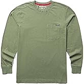 Wolverine Mens Classic Long Sleeve Pocket Tee