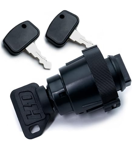 Interrupteur D'Allumage Pour Tracteur Kubota BX25 B26 BX2360 - Démarrage Fiable Avec Clé - Référence 1900-0932 K7571-62112