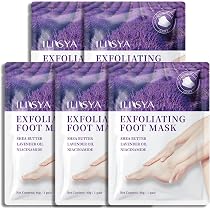 Amazon.com: ROUSE 足部面膜保濕6 件組Spa 保濕面膜襪柔軟乾燥龜裂足部 ...