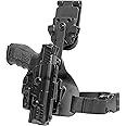 Alien Gear ShapeShift Drop Leg Holster - Precision Fit, Easy Adjustment, Ultimate Comfort, Thigh Holster for Men & Women, Range and Tactical Applications, Versatile Carry Options, Made in USA