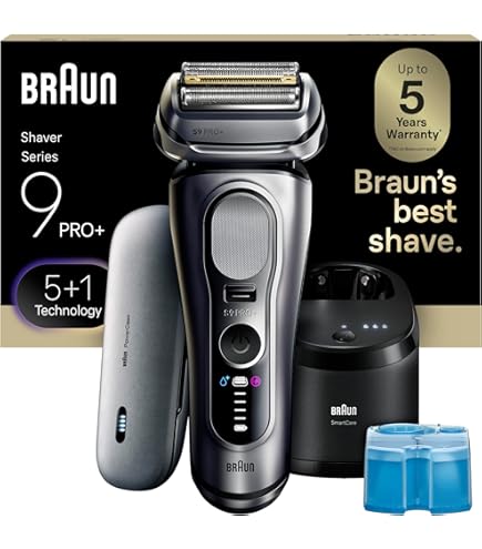 Amazon.com: Braun Series 9 PRO+ Electric Shaver, Wet & Dry Razor