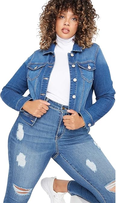 charlotte russe jean jacket