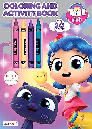 Amazon Com Bendon 42760 True The Rainbow Kingdom Coloring