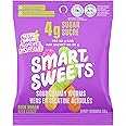 SmartSweets Sour Gummy Worms 50g (Pack of 14), Gummy Candy with Low Sugar, Low Calorie, No Artificial Sweeteners, Gluten-Free