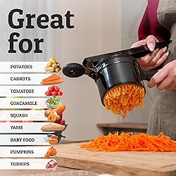 PriorityChef Large 15oz Potato Ricer, Heavy Duty