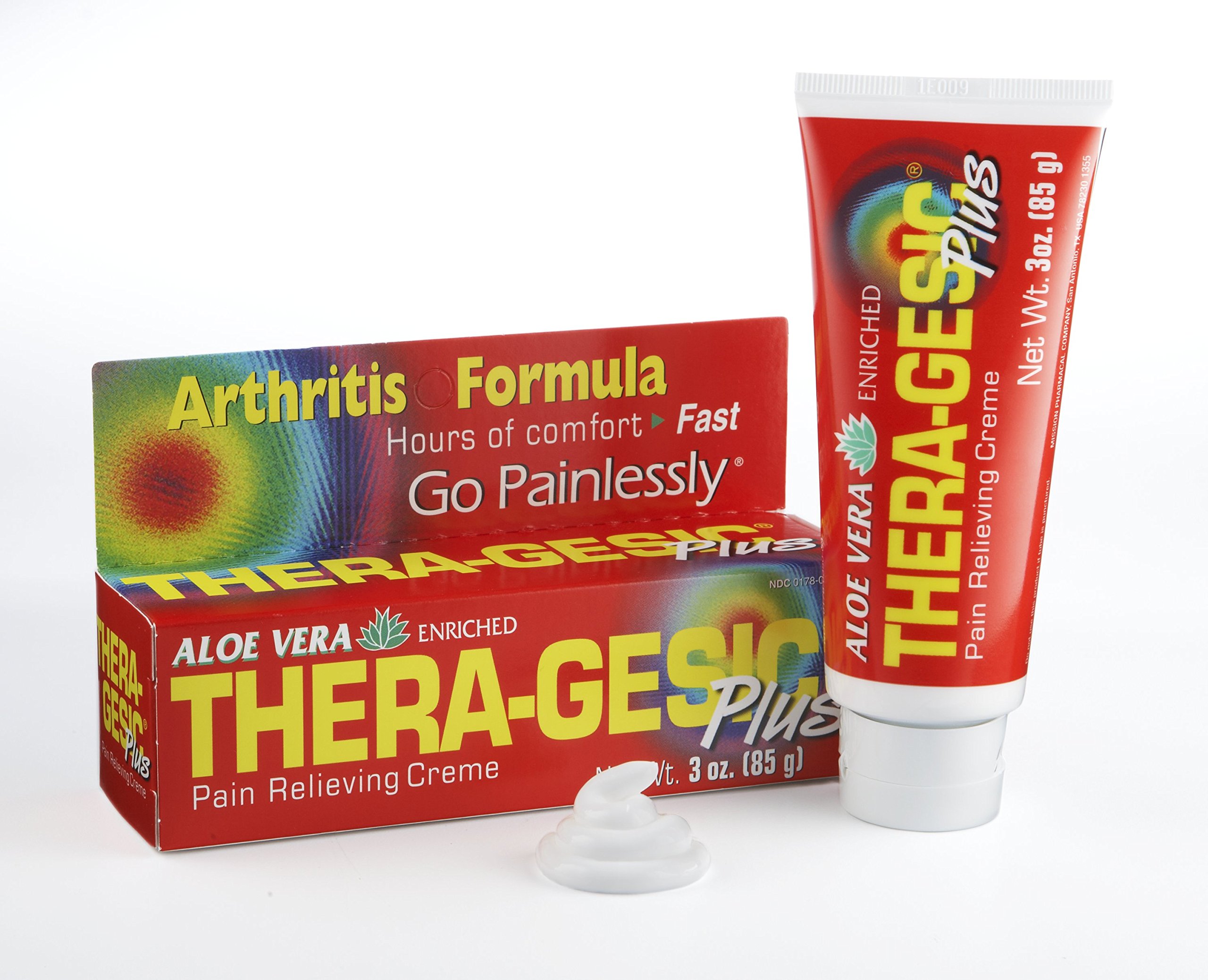 Mission Pharmacal TheraGesic Plus Pain Relieving Creme with Aloe Vera