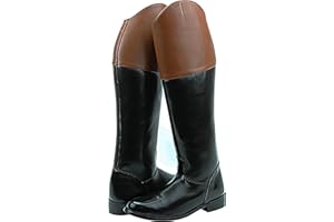 Hispar Royal Mens Man Fox Hunt Hunting Pull On Dress Dressage Boots Without Back Zipper Tan Top