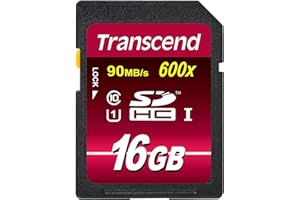 Transcend 16 GB High Speed Class 10 UHS Flash Memory Card TS16GSDHC10U1 85/30 MB/s