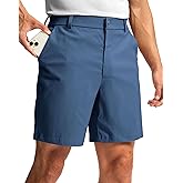 G Gradual Men's Golf Dress Shorts 5"/ 7"/ 9" Stretch Casual Work Flat Front Shorts for Men with 3 Pockets Quick Dry