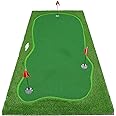 Golf Putting Green, Practice Putting Green Mat, Large Professional Golfing Training Mat for Indoor Outdoor…