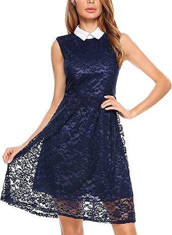 lace swing dress