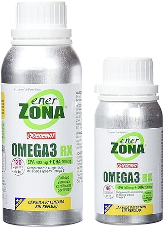 OMEGA 3 RX PACK 120 + 48 CAPSULAS ENERZONA