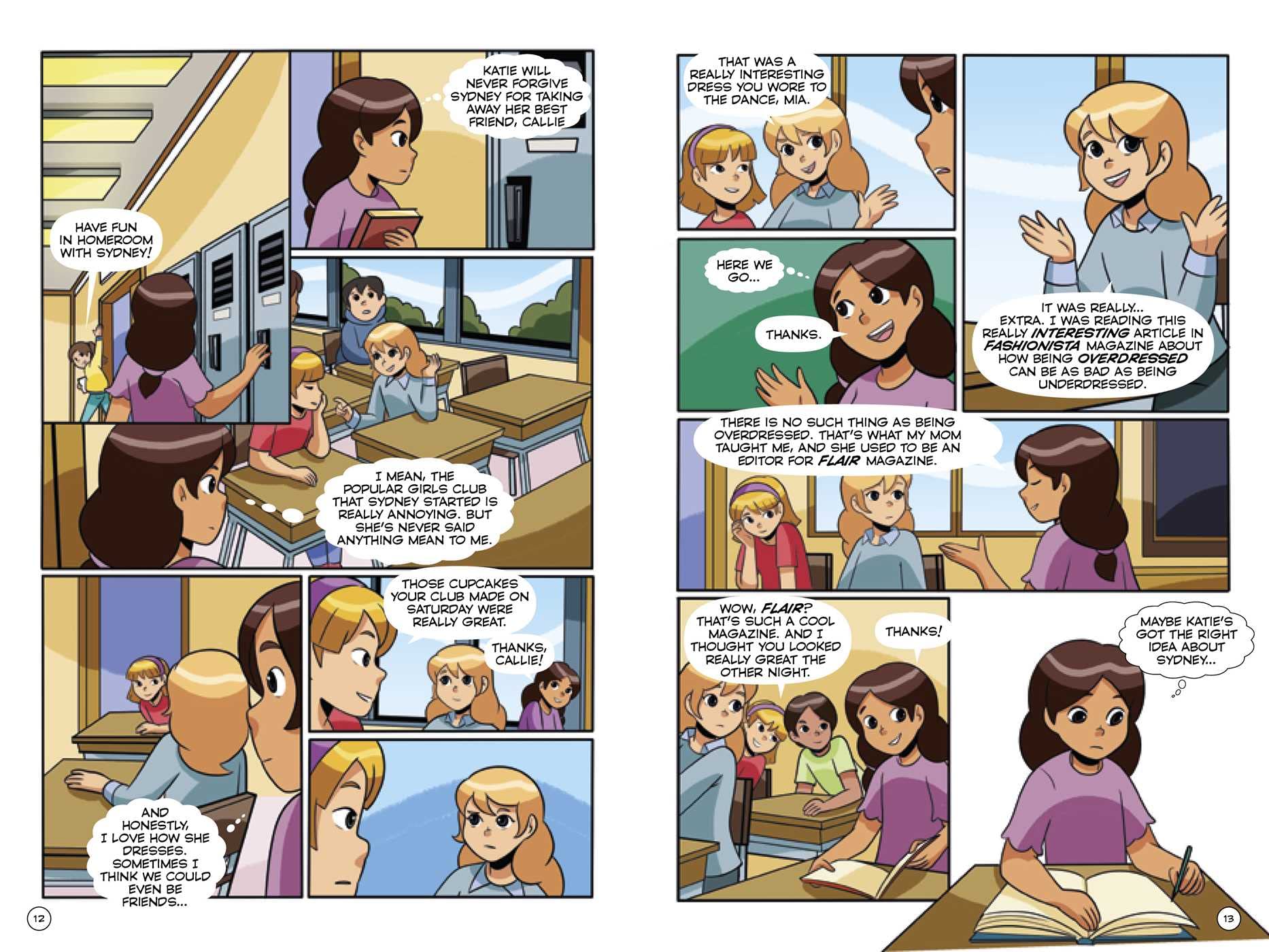 Mia in the Mix The Graphic Novel (2) (Cupcake Diaries: The Graphic Novel)