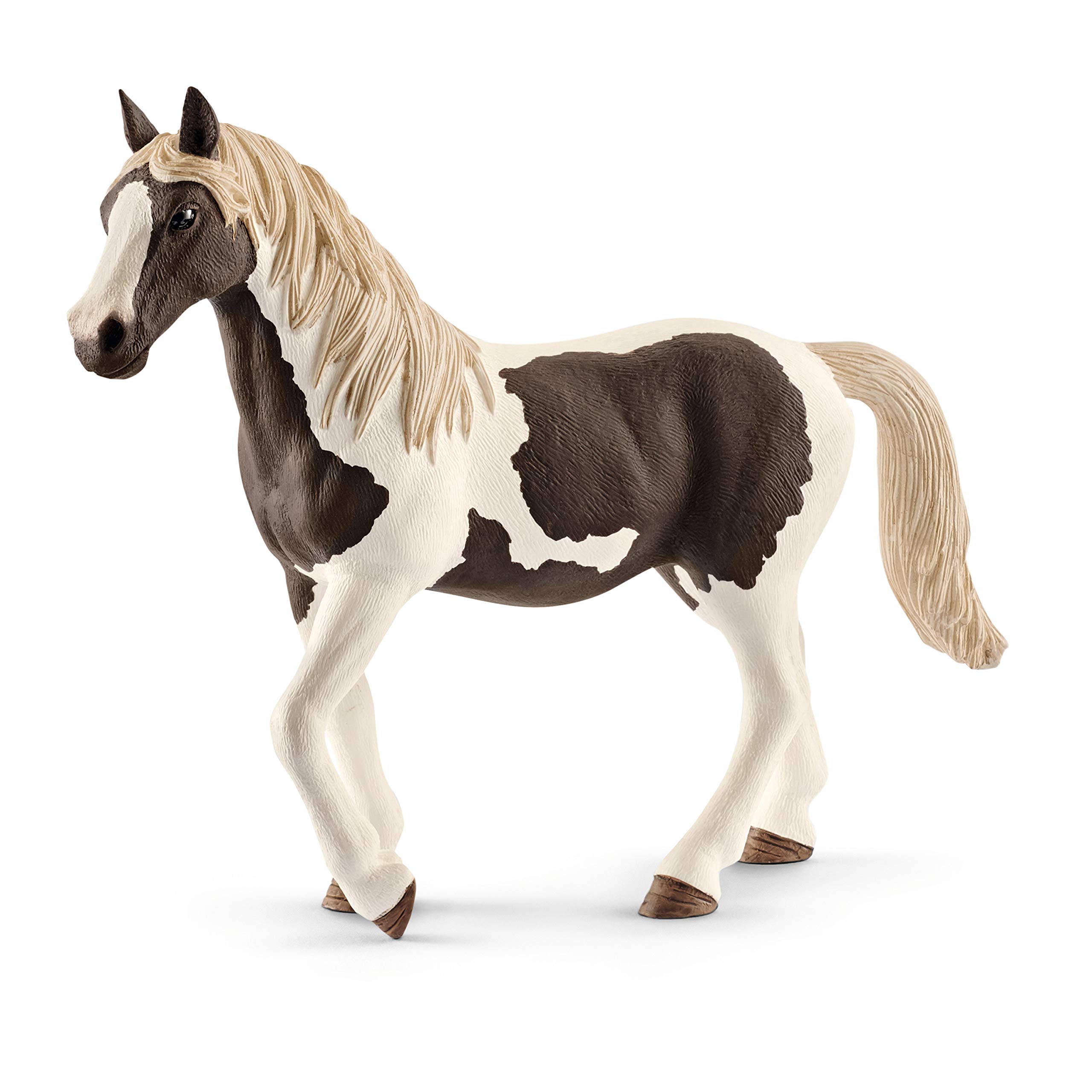 SCHLEICH 13830 Pinto mare Farm World Toy Figurine for children aged 3-8 Years