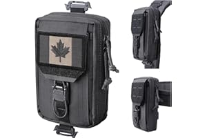 RXW MOLLE Accessories Phone Pouch Tactical Utility EDC Tool Holster Cellphone Holder for Vest & Duty Belt(Fits 4.5"-6.9" Gear