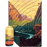 Rumpl Original Puffy National Park Blanket for Camping and Outdoors, Zion - V2