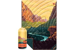 Rumpl Original Puffy Zion National Park Blanket for Camping and Outdoors, V2, Zion