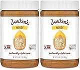 Justin's Honey Peanut Butter 16oz. Jar, Gluten