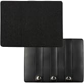 WOLFpak 8in Square Molle Hook &amp; Loop Tactical Pad Panel Attachment | 100% Loop Surface, MOLLE Compatible, PU Back Panel, Button Lock Design, Lightweight, Multiple Sizes