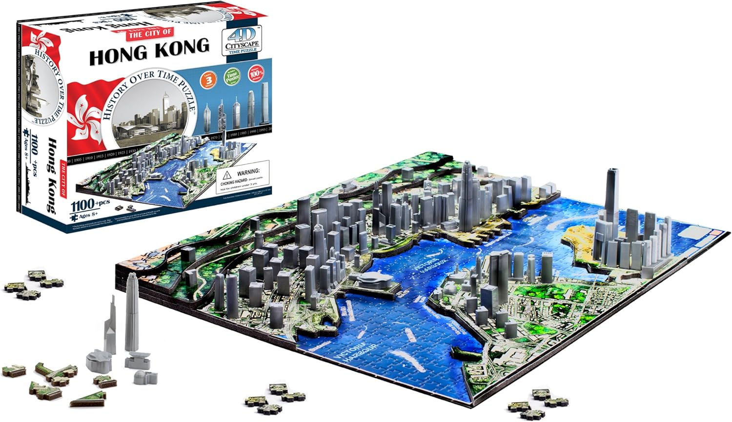 4D Cityscape 40026 Hong Kong Puzzle 4D Cityscape Inc