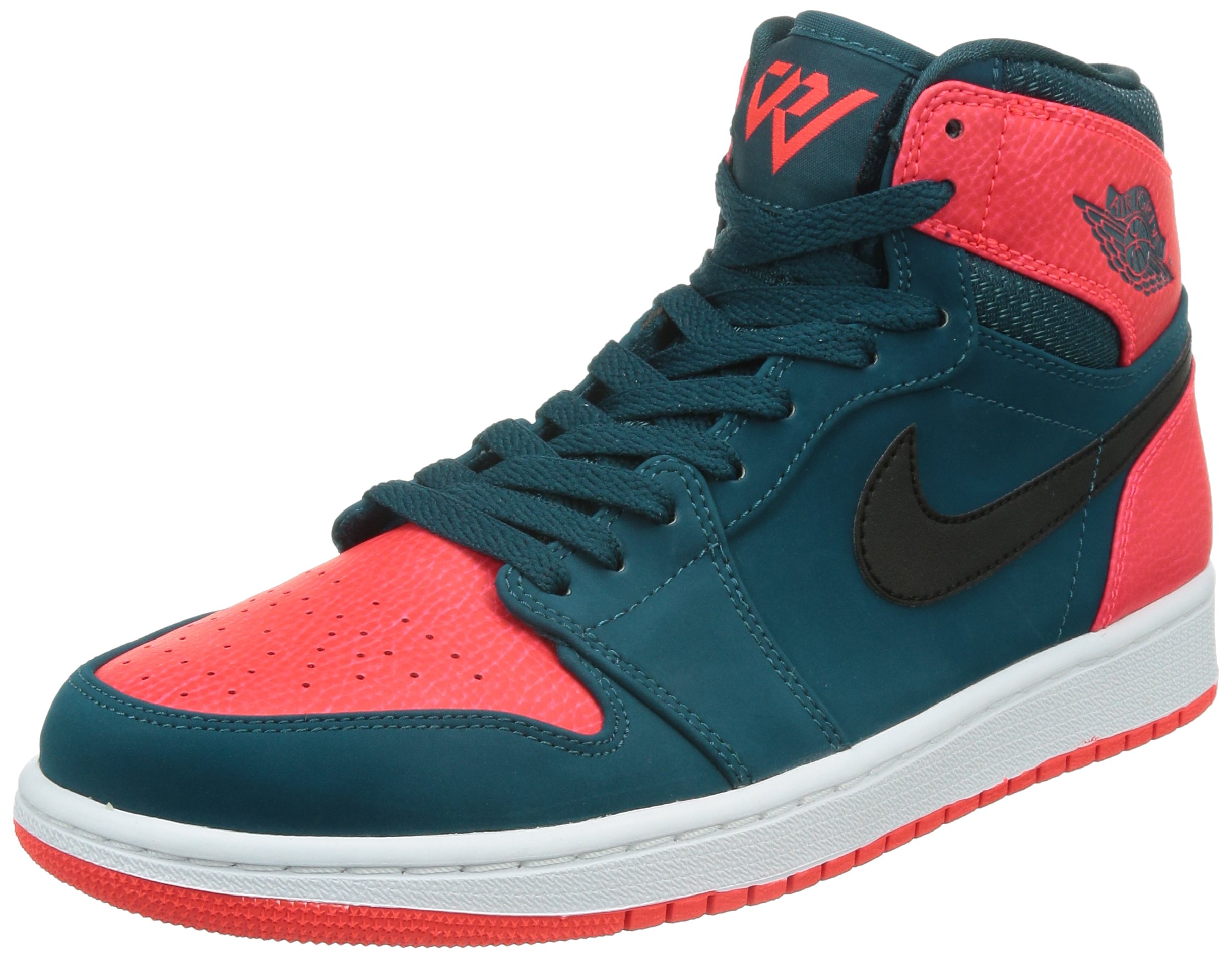 Galleon Nike Jordan Mens Air Jordan 1 Retro High Teal/Black/Infrared