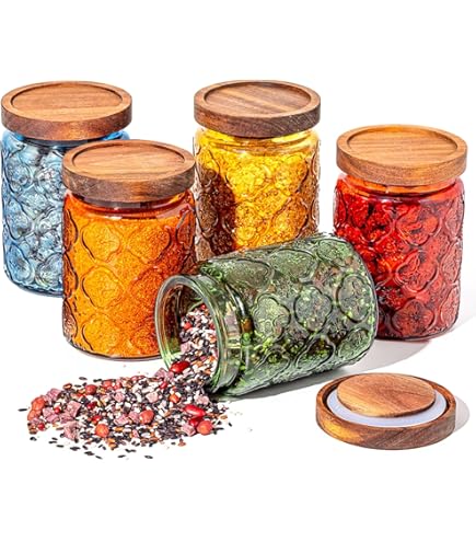 3-Piece Highland Cow & Sunflower Glass Storage Jars With Lids - Airtight Farmhouse Kitchen Canisters
