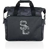 Picnic TIME NCAA USC Trojans On The Go Lunch Bag Cooler, Soft Cooler Lunch Box, Insulated Lunch Bag, (Black Camo)
