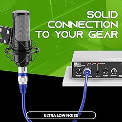 GEARit XLR Male to Female Microphone Cable