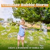 JOYIN 24Pcs Big Outdoor Bubble Wands Set 53cm Giant Bubble Makers with Tray view 2