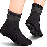 Yakevo 3mm Kids Water Socks for Beach, Swimming, Diving & Surfing