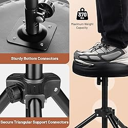 CAHAYA Drum Throne Height Drum Stools Padded Drum