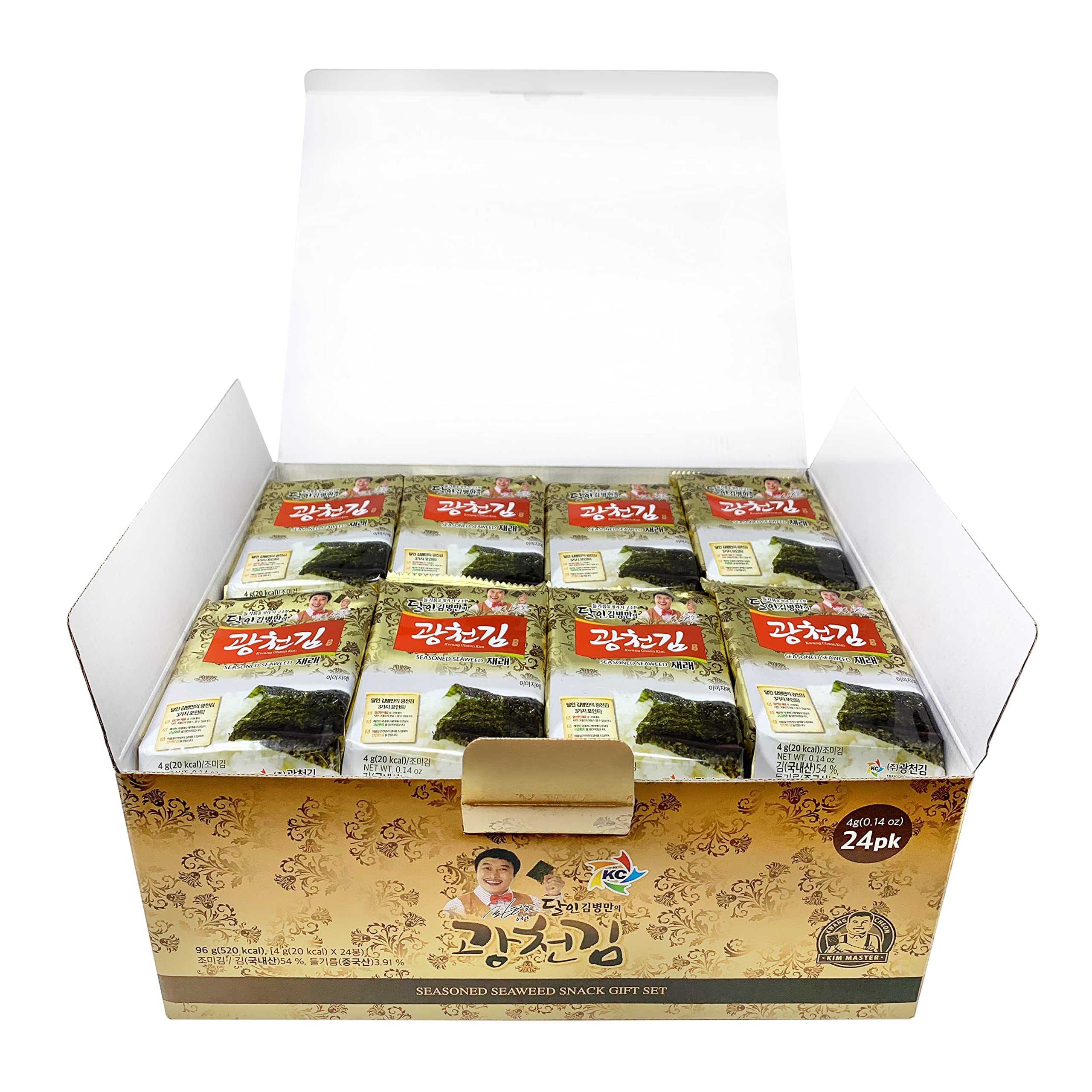 Mua Kimnori Kwangcheonkim Master Seasoned Seaweed Snacks – Gift Box 24 ...